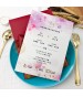 緞帶插卡喜帖 ribbon wedding invitations SN.S9002